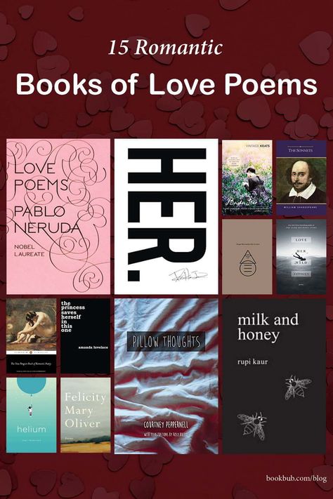 Adore love poems? Then you'll want to add some of these romantic poetry books to your collection.  #books #poetry #romantic Books With Poems, Romance Poetry Books, Poem Books To Read, Love Poetry Books To Read, Love Poems Book Aesthetic, Quick Reads Books, Love Poem Books, Best Classic Poetry Books, Romantic Poetry Books