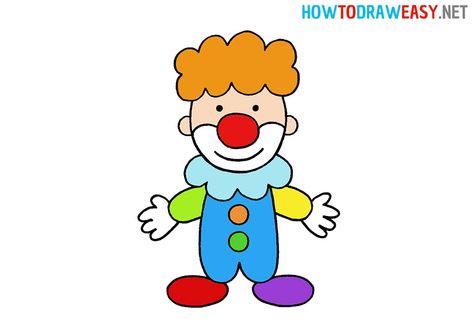 How to Draw a Clown #Clown #DrawingClown #DrawClown #ClownDrawing #ClownDraw #SketchingClown #CartoonClown How To Draw A Clown, Clown Cartoon, Cartoon Clown Drawing, Clown Drawing Easy, Clown Cartoon Drawing, Different Types Of Clowns Drawing, Art The Clown Drawing Easy, Clown Outline Drawing, Clown Clipart Black And White