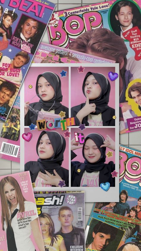 #photobooth #magazine #Y2K #2000s Y2k Photobooth, Y2k Magazine Aesthetic, Y2k Instagram Story, Y2k Frame, Y2k Template, Photobooth Edit, Y2k Layout, Magazine Y2k, Magazine Concept