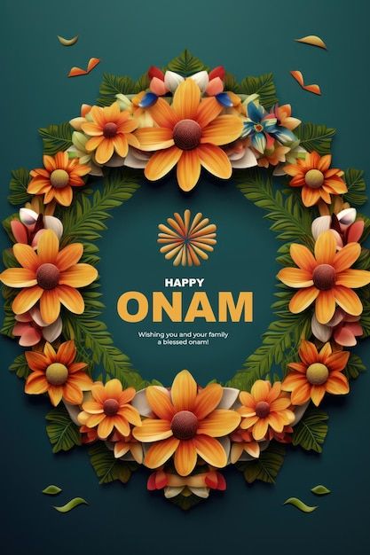 Happy Onam Poster, Onam Illustration, Onam Poster Design, Onam Poster, Happy Onam Wishes, Onam Wishes, Happy Onam, Poster Illustration, Fitness Club