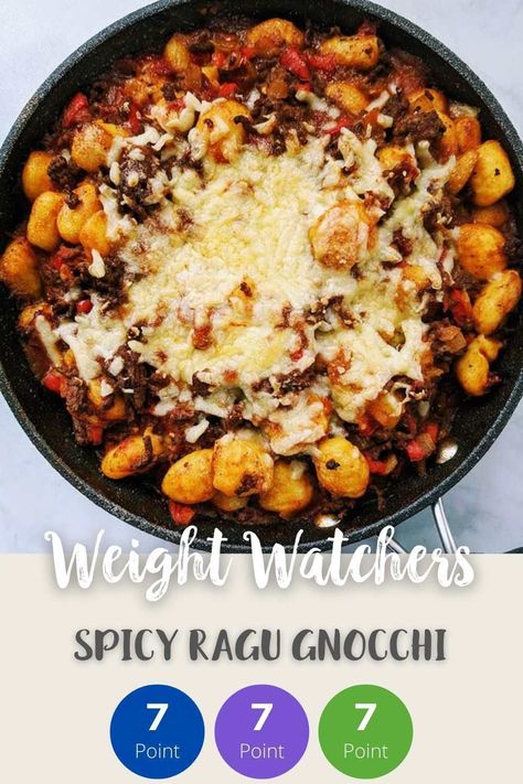 Ragu Gnocchi, Lean Beef Recipes, Healthy Beef Stroganoff, Beef Spices, Weight Watchers Meals Dinner, Ww Dinner, Ground Pork Recipes, Weight Watchers Recipes Desserts, Weight Watchers Chicken