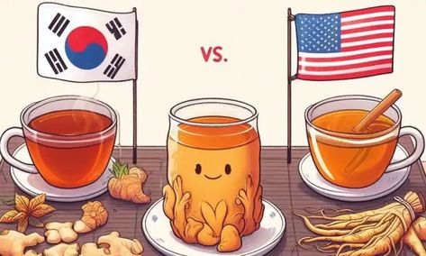 Korean vs. American Ginseng Tea Comparisons Breakfast Shakes Protein, Ginseng Tea, Healthy Protein Shakes, Korean Ginseng, Red Ginseng, Wellness Inspiration, Can Dogs Eat, Healthy Protein, Sweet Notes