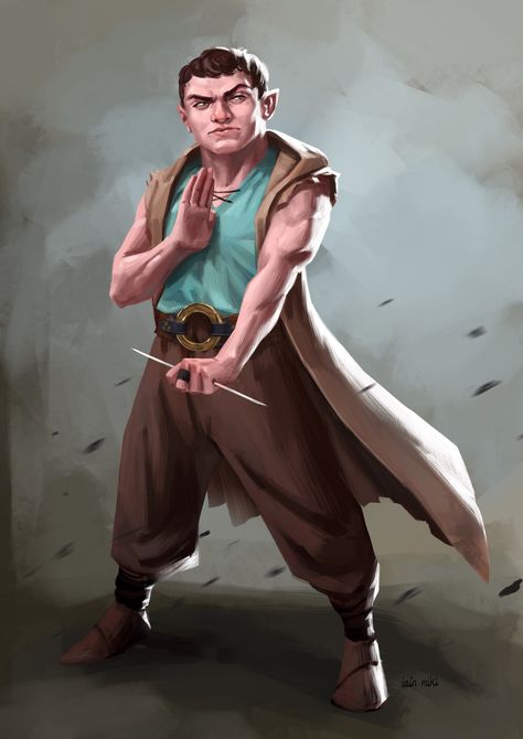 Lightfoot Halfling, Dnd Pictures, Dnd Halfling, Dnd Monk, Monk Dnd, Dnd Portraits, Dungeons And Dragons Races, Dnd Npc, D D Races