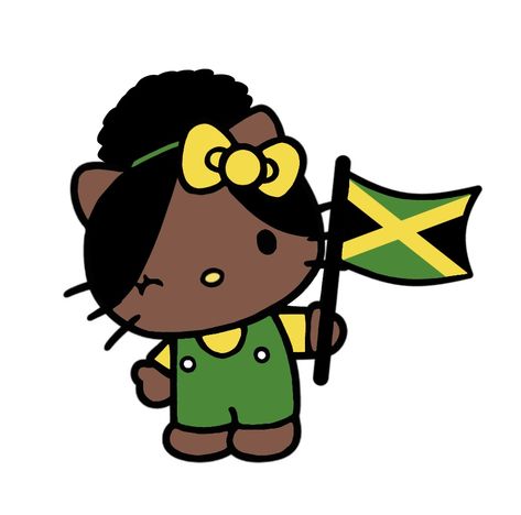 Where are my Jamaicans at🇯🇲🇯🇲🇯🇲 Hello Kitty Wallpaper Hd, Pink Wallpaper Hello Kitty, Jamaica Flag, Walpaper Hello Kitty, Hello Kitty Images, Doodles Drawings, Kitty Drawing, Hello Kitty Backgrounds, Hello Kitty Cartoon