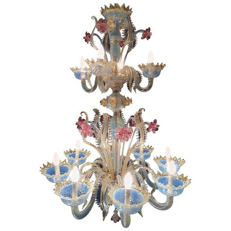 Amazing Murano Chandelier, 1980s 1 Apartment Details, Multicolor Flowers, Murano Chandelier, Murano Glass Chandelier, Turkish Art, Timeless Art, Venetian Glass, Decorative Elements, Crystal Decor