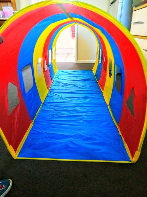 Sensory Tunnel, Kids Tunnel, Playground Kids, Jean Piaget, Physical Activities For Kids, Kindergarden Activities, Time Machine, Kids Playground, Physical Activities