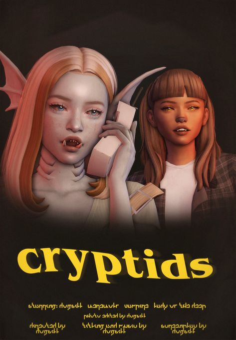 the cryptids pack | dogsill on Patreon The Sims 4 Fandom Cc, Sims 4 Supernatural Skin Cc, Sims Cc Supernatural, Sims Monster Cc, Sims 4 Cc Hair Dogsill, Sims4 Monster Cc, Sims 4 Cc Dogsill, Merman Cc Sims 4, Extreme Vilonce Mod