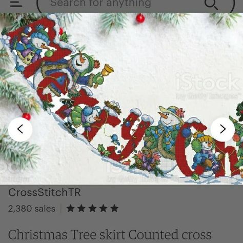 Cross Stitch Christmas Tree, Stitch Christmas Tree, Large Cross Stitch Patterns, Christmas Tree Skirts Patterns, Tree Skirt Pattern, Xstitch Patterns, Cross Stitch Christmas, Beautiful Cross Stitch, Stitch Christmas