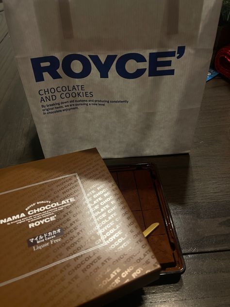 Royce Chocolate Aesthetic, Royce Chocolate, Royce, Liquor