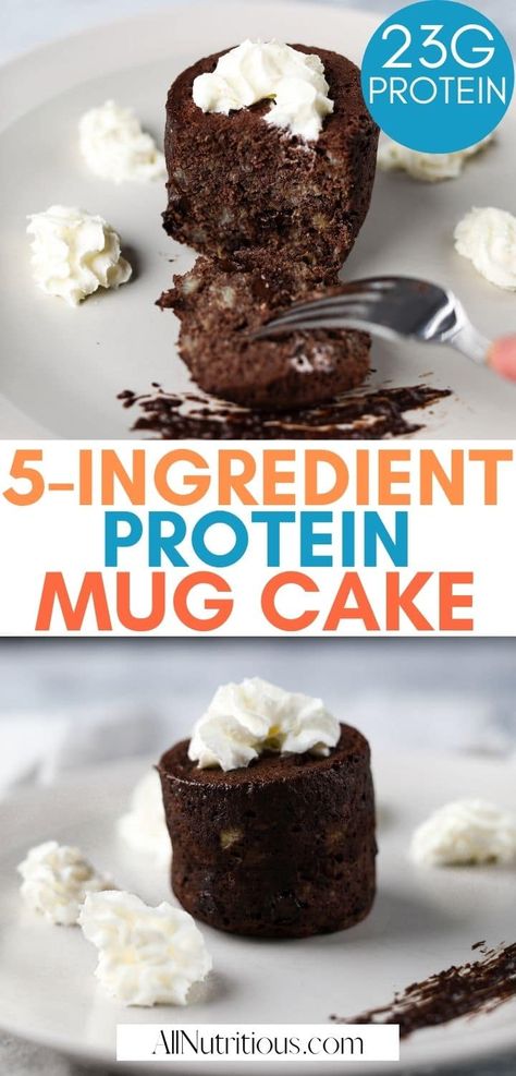 High Protein Mug Cake, Healthy Mug Cake, High Protein Dessert, Healthy Protein Desserts, Protein Dessert Recipes, Protein Cupcakes, Protein Mug Cake, Protein Dessert, Mug Cake Healthy