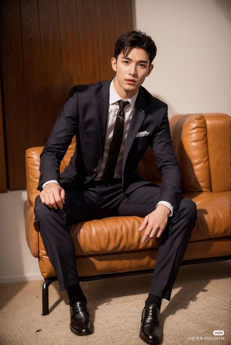 Groom Suit Black, Muka Lelaki, Asian Male Model, Kang Ho Song, Stylish Mens Suits, Gentleman Aesthetic, Perfect Boyfriend, Guys Clothing Styles, Men Formal