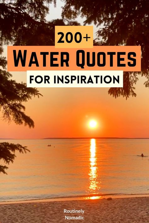 Did you just have the most amazing time on the water and are now looking for the best water quotes for Instagram? Here are the best cute, funny, inspirational, short, and beautiful poems and quotes about water. Or chose water captions for Instagram. Find the best one that fits your experience, picture or just inspires you! Quotes About Water, Water Captions, Water Poems, Poems And Quotes, Beautiful Poems, Water Quotes, Nature Poem, Inspirational Funny, Cute Instagram Captions