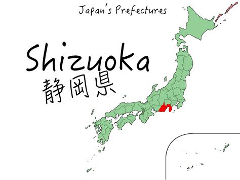 Shizuoka Prefecture – Mt. Fuji, Tea Fields, and Seafood Miyagi Prefecture, Japan Prefectures, Kobe Beef, Japan Map, Shimane, Ehime, Tottori, Tokushima, Kagawa