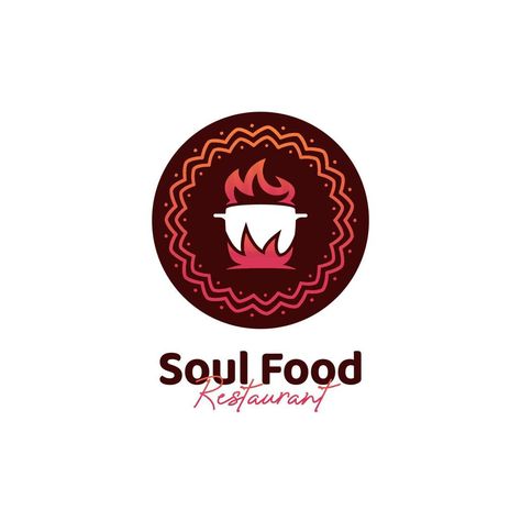 African Restaurant Logo, Resturant Logo, Nigeria Food, Soul Food Restaurant, Food Videography, Logo Design Inspiration Creative, Kitchen Finds, Food Logo Design, Restaurant Logo