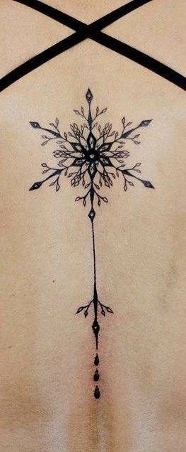 Jasper Tattoo, Snowflake Tattoos, Unique Quote Tattoos, Tattoos For Women On Thigh, 21 Tattoo, Snowflake Tattoo, Winter Tattoo, Snow Tattoo, Molecule Tattoo