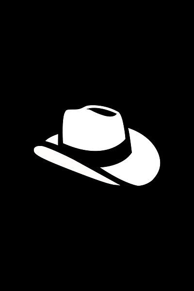 Cowboy Hat Icon, Hipster Lifestyle, Country Hats, Western Lifestyle, Western Cowboy Hats, Instagram Highlight Icons, Fedora Hat, Cowboy Hat, Western Cowboy