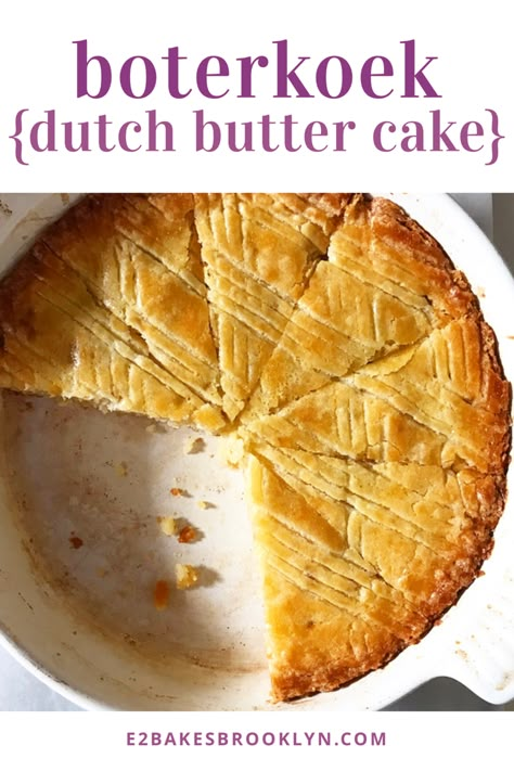 Dutch Desserts, Dutch Butter Cake, Chip Dips, Dutch Cuisine, Butter Cake Recipe, Recipes Paleo, Dutch Recipes, Dutch Baby, Keto Recipe