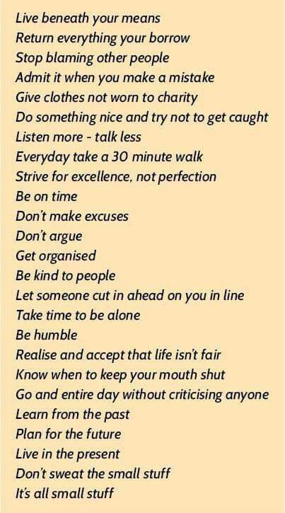 Don't sweat the small stuff... it's all small stuff... Truth Ideas, Small Stuff, Super Quotes, Trendy Quotes, Quotes About Moving On, Change Quotes, New Quotes, Quotes About Strength, Good Advice