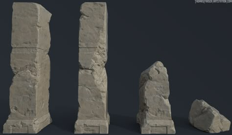 God of War stone pillars, Thomas Fraser on ArtStation at https://www.artstation.com/artwork/9eBWZy Tarot Background, Background Aquarium, 3d Game Environment, Texture Sculpture, Game Graphic Design, Children Of Eden, Greek Temples, Ancient Civilisation, Zbrush Tips