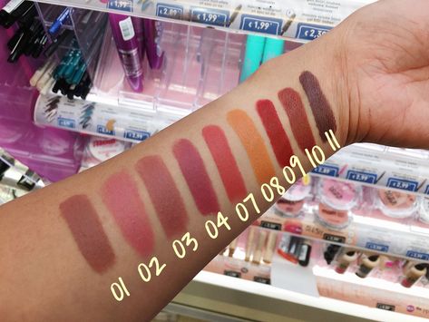 Essence Velvet Matte Lipstick Review — Giselle Arianne Essence Lipstick Swatches, Essence Matte Lipstick, Essence Lipstick, Aesthetic Beauty Products, Velvet Matte Lipstick, Essence Makeup, Face Facial, Lips Shades, Hand Lettering Tutorial