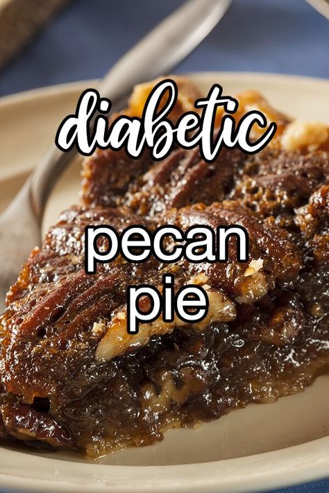 Diabetic Pecan Pie - This diabetic-friendly, low-sugar pecan pie is astoundingly good. This recipe preserves that ooey-gooey inside and fulfills a rich, sweet fantasy. | CDKitchen.com Ww Pecan Pie Recipe, Pecan Pie For Diabetics, Life Love And Sugar Recipes, Sugar Free Apple Pie Recipe, Low Carb Pecan Recipes, Low Sugar Pie Recipes, Tip Hero Recipes, Sugar Free Pecan Pie Bars, Pecan Fluff Pie