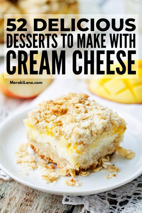 Vanilla Pudding And Cream Cheese Recipes, Cream Cheese Quick Desserts, Weight Watcher Cream Cheese Recipes, Cream Cheese And Vanilla Pudding Dessert, Phyllo Cream Cheese Dessert, Dessert Ideas With Cream Cheese, Dessert Made With Cream Cheese, Snacks To Make With Cream Cheese, Fruit Cream Cheese Dessert