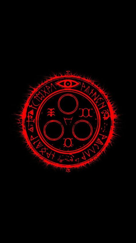 Fullmetal Alchemist Wallpaper, Halo Of The Sun, The Sun Wallpaper, Spell Circle, Silent Hill Art, Sun Wallpaper, Lockscreen Iphone, Cool Symbols, Red And Black Wallpaper