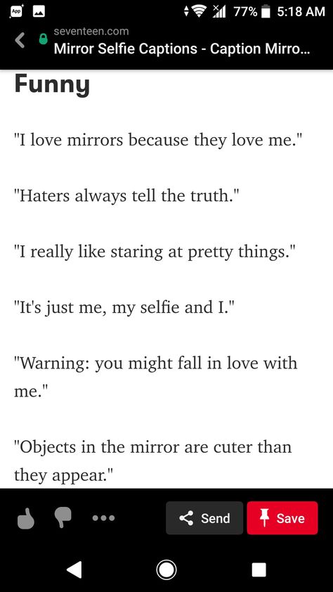 Captions About Mirror Selfie, Best Captions For Mirror Selfie, Sassy Mirror Selfie Captions, Mirror Pic Captions Instagram Short, Mirror Selfie Snapchat Captions, Captions On Mirror Selfie, Mirror Pic Quotes Short, Sassy Notes For Instagram, Mirror Selfie Quotes Instagram Short