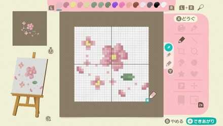 How to Make Flower Patches | ACNH - Animal Crossing: New Horizons (Switch)｜Game8 Acnh Dirt Path Pattern Grid, Acnh Paths Designs Tutorial, Acnh Custom Design Tutorials, Animal Crossing Path Design Grid Pattern, Animal Crossing Path Design Tutorial, Acnh Paths Designs Grid, Acnh Pixel Patterns, Acnh Pattern, Acnh Path