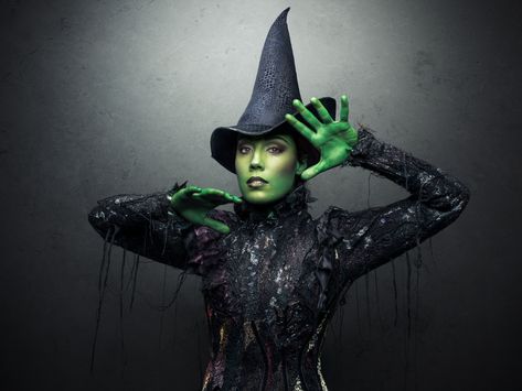 e Wicked Musical Broadway, Broadway Wicked, The Witches Of Oz, Creepy Costumes, Dorothy Gale, Wicked Musical, The Wonderful Wizard Of Oz, Defying Gravity, Broadway Theatre