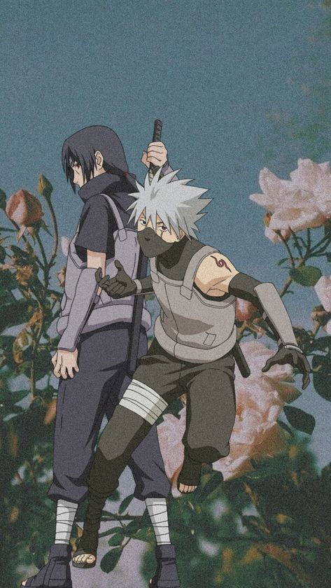 Kakashi & Itachi  #lockskreen #naruto #kakashi #itachi Itachi Kakashi Wallpaper, Naruto Kakashi Wallpapers, Kakashi And Itachi Wallpaper, Kakashi And Itachi Anbu, Itachi Uchiha And Kakashi Hatake, Itachi X Kakashi, Kakashi X Itachi, Naruto And Itachi, Itachi And Kakashi