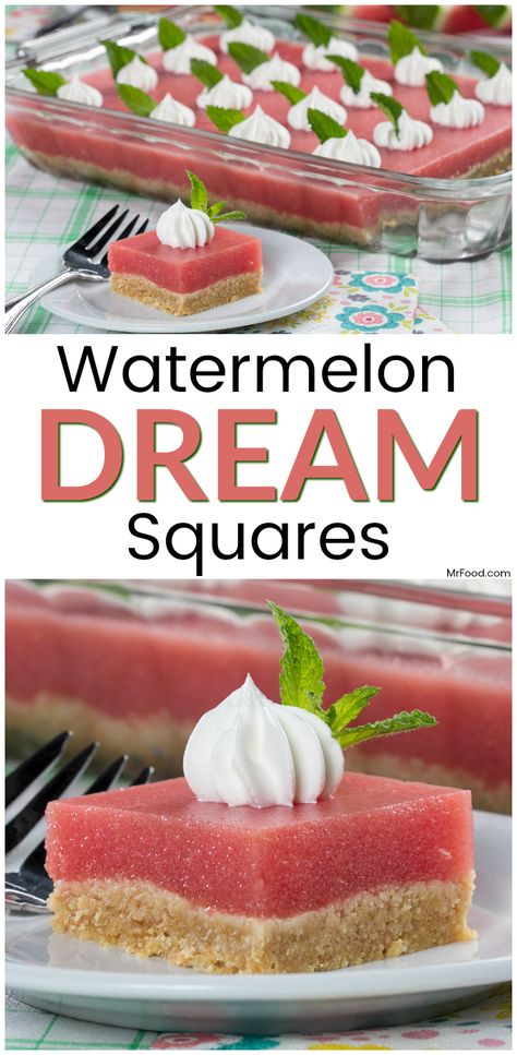 Watermelon Recipes Dessert, Watermelon Dessert, Savory Cakes, Jello Desserts, Dessert Bar Recipe, Watermelon Recipes, Savoury Cake, Bundt Cake, Summer Desserts