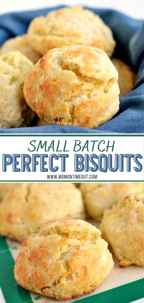 Small Batch Drop Biscuits, Homemade Bisquick Recipe Small Batch, Biscuit Recipe Small Batch, Small Batch Of Biscuits, Small Batch Buttermilk Biscuits, Small Batch Biscuit Recipe Easy, Easy Biscuit Recipe Without Buttermilk, Homemade Biscuits Recipe Without Buttermilk, Small Batch Biscuits Recipe