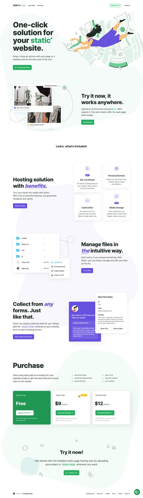 Saas Landing Page, Static Website, Web Design Examples, Landing Page Examples, App Website, Html Website, One Page Website, Agency Website, Web Ui Design