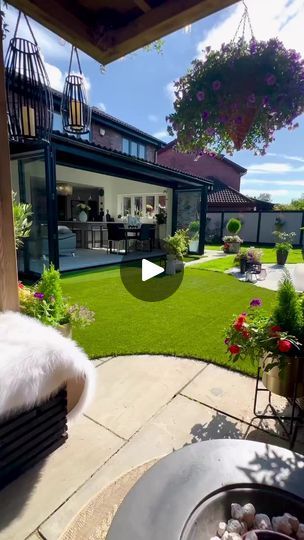 1.4M views · 55K reactions | Absolutely stunning design 🥰What do you think?Drop♥️if you liked it🤗Credit @ourhomeonthefold . #gardendesign #gardendecor #gardeninspiration #homedeco #decorate #decoração #homesweethome #homedecor #interiordesign #homedesign #decorating #homedecoration #interiorstyle #designinspiration #moderninteriors #homestyling #interiordecorating #interior123 #homedecorideas #interiorwarrior #designerhomes | Rylight | Jungle & Rainforest Sounds · Fantastic Nature Rainforest Sounds Pergola Gazebo, Gym Exercises, Brain Gym, Backyard Remodel, Hacienda Style, Modern House Exterior Colors, Kitchen Extension, Back Garden, Open Plan Living