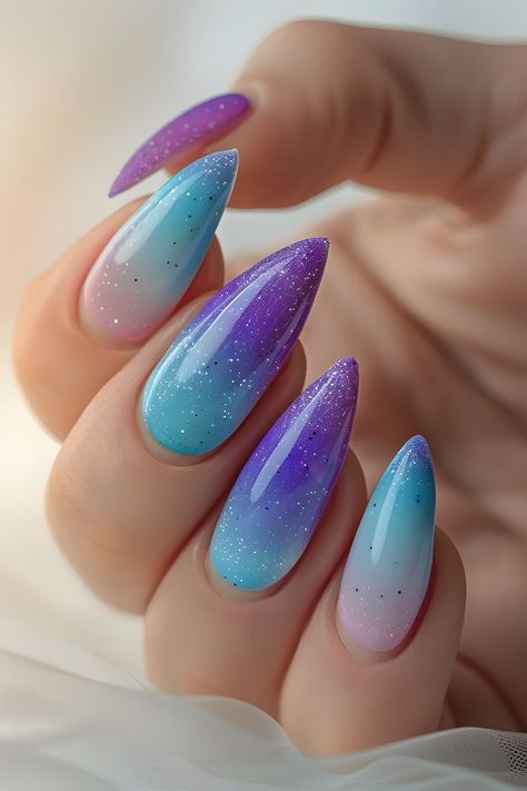 purple to blue ombre nails, ombre nail art, gradient nail designs, trendy nail ideas, purple nail art, blue nail art, nail art inspo, trendy manicure, ombre nail designs, nail designs gradient, gradient manicure, purple to blue nails, nail designs ombre, ombre nail inspiration, blue ombre nails, purple ombre nails, nail designs purple, nail designs blue, ombre nail art designs, gradient nail inspiration, nail designs trendy manicure, ombre nails 2024, purple nails 2024, blue nails 2024 Nail Designs Blue Ombre, Nail Designs Gradient, Nails Purple Ombre, Purple To Blue Ombre, Blue Ombre Nail, Basic Manicure, Trendy Manicure, Blue Ombre Nails, Nail Art Pictures