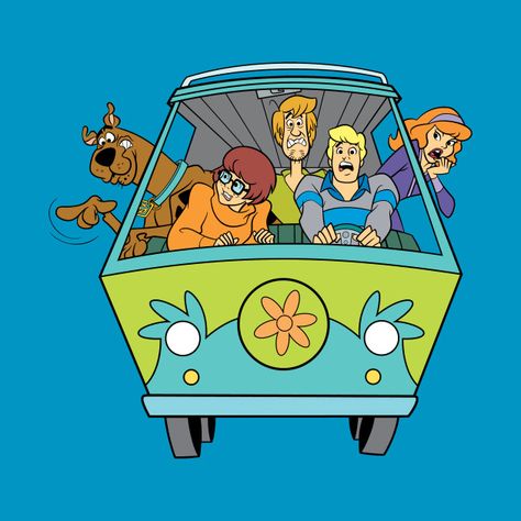 Check out this awesome 'Scooby+Doo+%26+The+Mystery+Machine' design on @TeePublic! The Scooby Gang, Scooby Doo Tattoo, Scooby Gang, Scooby Doo Mystery Inc, Scooby Doo Images, Scooby Doo Mystery Incorporated, New Scooby Doo, Night Ride, Mystery Machine