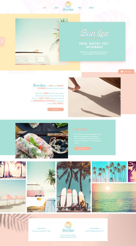 Beach Theme Website Design, Beach Website Design Inspiration, Surf Website Design, Beach Website Design, Beachy Website Design, Beach Website, Feminine Website Design, Website Design Agency, Feminine Website