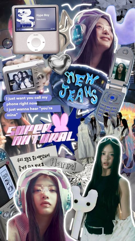 NewJeans Hanni Supernatural Sticker Wallpaper #supernatural #newjeans #fyp #hanni Newjeans Supernatural Wallpaper, New Jeans Supernatural, Newjeans Wallpaper Aesthetic, Supernatural Newjeans, Newjeans Wallpaper, Kpop Lyrics, Sticker Wallpaper, Supernatural Wallpaper, Kodak Easyshare