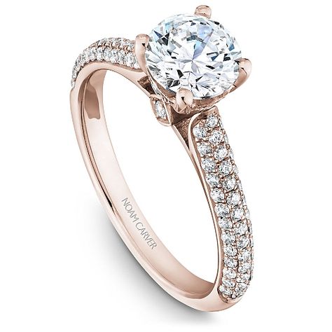 Noam Carver - - B146-02RA Noam Carver, Victorian Engagement Rings, Halo Engagement Ring Sets, Pave Diamond Engagement Rings, Diamond Cluster Engagement Ring, Antique Diamond Rings, Pave Engagement Ring, Cluster Engagement Ring, Diamond Engagement Ring Set