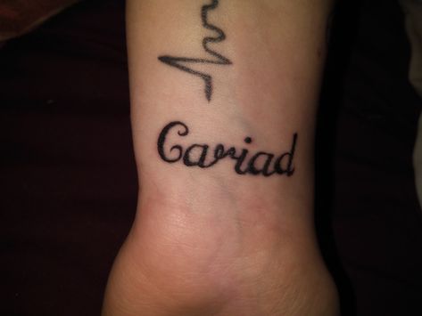 Welsh love tattoo #welsh #love #celtictattoo #welshtattoo #tattoo #celtic #cariad Cariad Tattoo, Welsh Tattoo, Tattoo Celtic, Celtic Tattoo, Love Tattoo, Love Tattoos, Tattoo Quotes, Tattoos