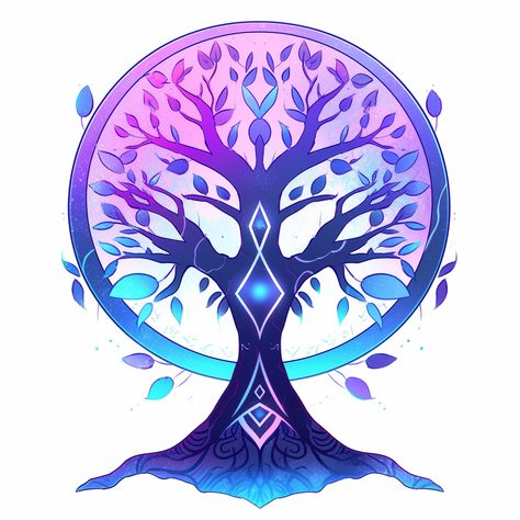 Genos Wallpaper, Cool Symbols, Desain Buklet, Tree Of Life Art, Sketch Tattoo Design, Magic Symbols, Witchy Wallpaper, Fantasy Props, Tattoo Style Drawings