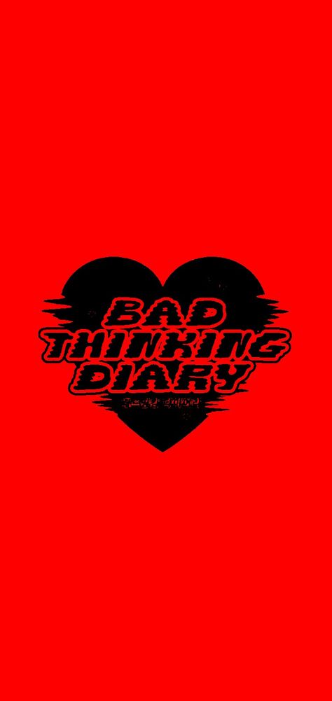 Bad Thinking Diary Poster, Bad Thinking Diary Wallpaper, Diary Wallpaper, Bad Thinking Diary, Random Stuff, Wallpapers, Movie Posters, Pins, Film Posters