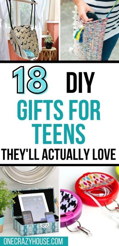 Diy Gifts For Teens, Best Gifts For Teens, Diy Teen, Christmas Gifts For Teenagers, Teen Crafts, Teen Gifts, Teen Christmas Gifts, Christmas Gifts For Teen Girls, Cool Gifts For Teens