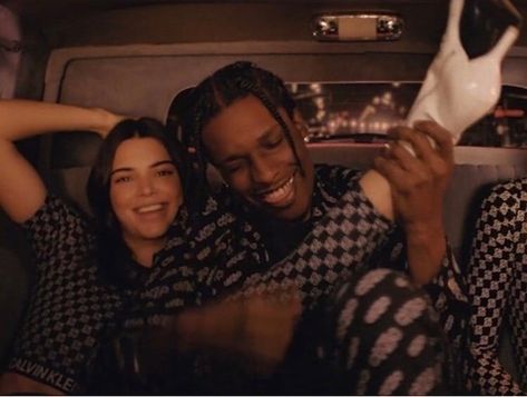 Streetwear on Instagram: “ASAP Rocky and Kendall Jenner for Calvin Klein ✨” Kendall And Asap, Pretty Flacko, Elle Fashion, Kampot, Asap Rocky, Couple Aesthetic, Celebrity Couples, Kendall Jenner, Lana Del Rey