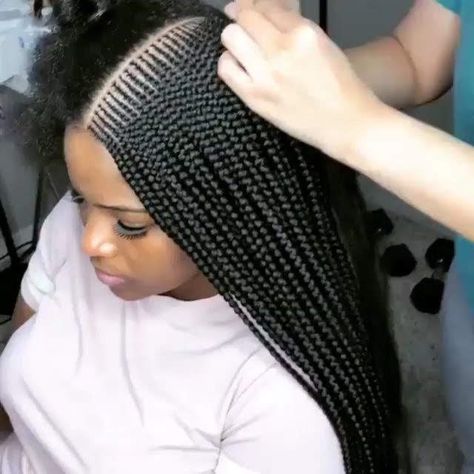 SheSoBoujiee 🎱🦋💕 Layer Braids, Hairstyle Braid, African Hair Braiding Styles, Hair Done, Cool Braids, Beautiful Braids, Hair Braiding, Girls Braids, Cornrows Braids