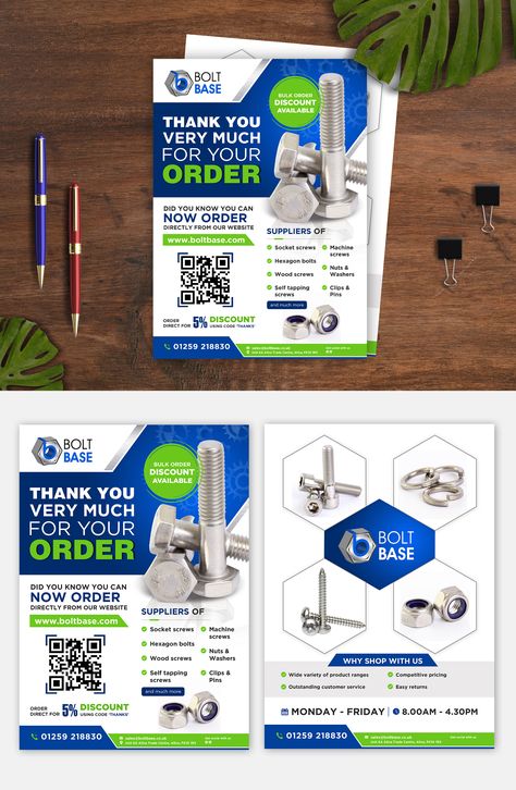 Flyer Design for a Company by debdesign | Design #26242894 Company Design, Paper Mill, Harvard Business School, Digital Coloring, Company Logo Design, Creative Ads, Wood Screws, Flyer Design, Coloring Pages