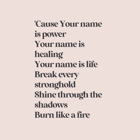 Does this song make anyone else cry every time it comes on at church? The parts that always hits me is hard are "I just wanna speak the name of Jesus 'til every dark addiction starts to break declaring there is hope and freedom" as well as "Jesus for my family"⁣. Break every stronghold. Shine through the shadows. Burn like a fire. There is PEACE within your presence. Song "I Speak Jesus" by Charity Gayle (give it a listen today 💛) Which part of this song captures you most? Galatians... I Speak Jesus, Cracks Let The Light In Quote, Charity Gayle, Back To Life Bethel Music, I Speak Jesus Lyrics, Mary On A Cross Song Lyrics, She Talks To Angels Lyrics, Jesus Lyrics, Gratitude Journal