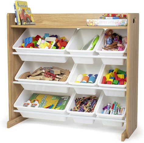 Kid Toy Organization, Large Storage Containers, Toy Storage Organizer, Kids Toy Organization, Toy Storage Bins, Steel Shelving, Toy Organizer, Toy Storage Organization, Toy Bins