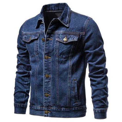 Shop the latest men's solid lapel denim jacket in black and blue. Click Here⬇ https://mensfashionofficial.myshopify.com/products/mens-solid-lapel-denim-jacket #denimjacket #denimjacket #denimjackets #foryouシ #australia #european #newarrivals #uk #sale #mensfashiontrends #mensfashion #newarrival #NewArrivals2024 Black Denim Jacket Men, Winter Jeans Jacket, Denim Jacket Fashion, Jean Jacket Men, Long Sleeve Denim Jacket, Mens Jackets Casual, Hipster Man, Winter Jeans, Blazer Jeans